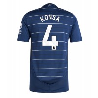 Echipament fotbal Aston Villa Ezri Konsa #4 Tricou Treilea 2024-25 maneca scurta